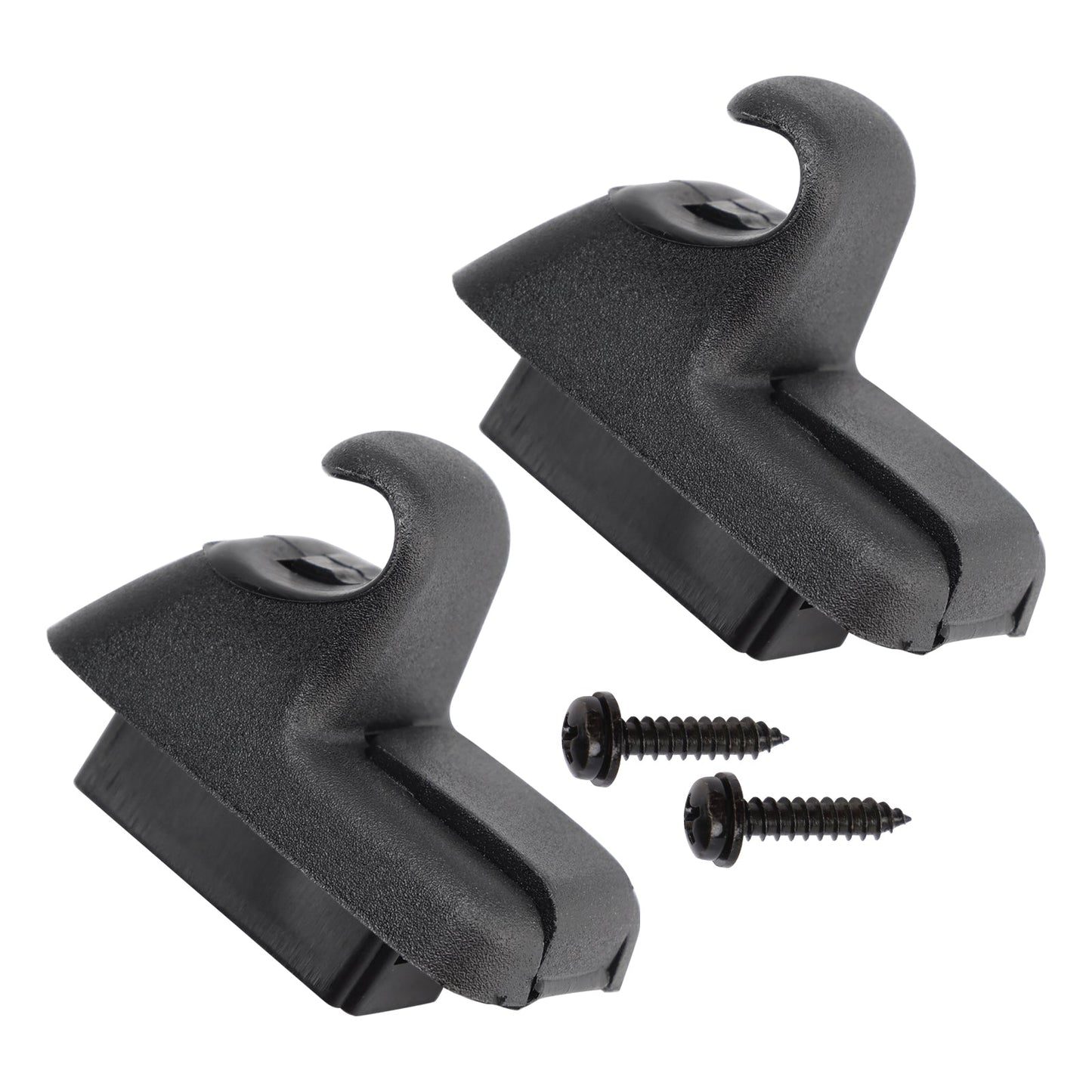 2 clip nere per aletta parasole 1RF14DX9AB compatibili con Chrysler 300 e Dodge Charger 2011-2020