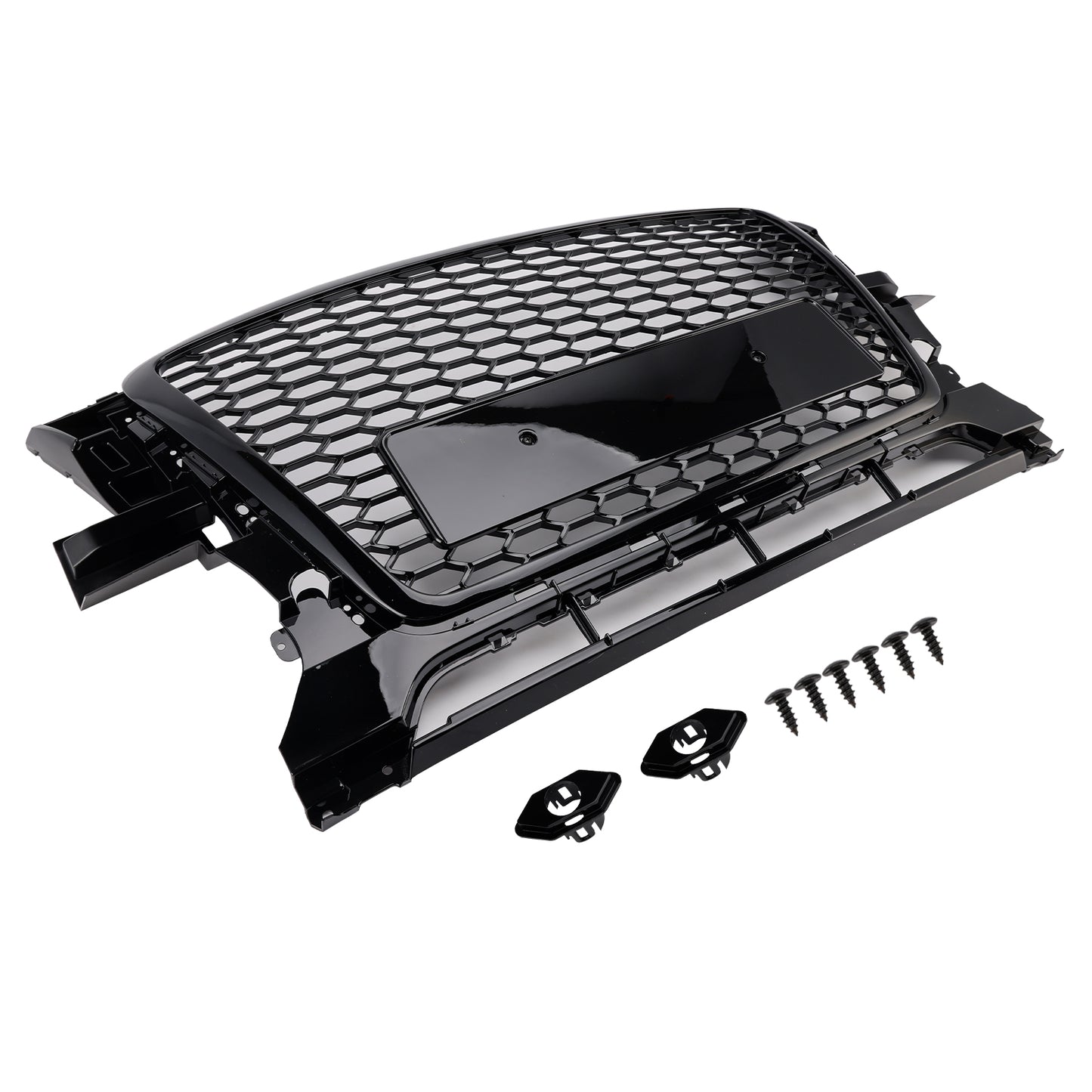Per Audi Q5 2009-2012 Griglia paraurti anteriore nera lucida 8R0853651B