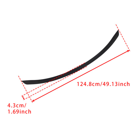 Spoiler posteriore nero lucido Mercedes-Benz Classe C W206 C63S Style 2021+