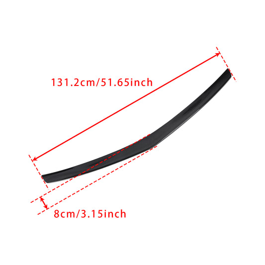 Spoiler posteriore in fibra di carbonio per Mercedes-Benz Classe E W212 2008-2016