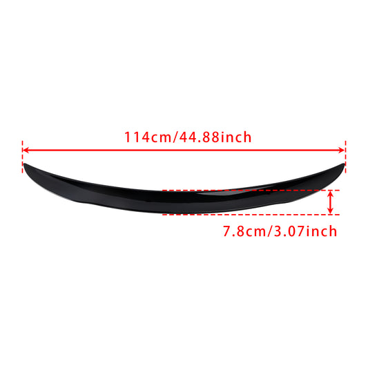 Spoiler posteriore per bagagliaio Mercedes-Benz CLA-Class W118 C118 2019+ nero lucido