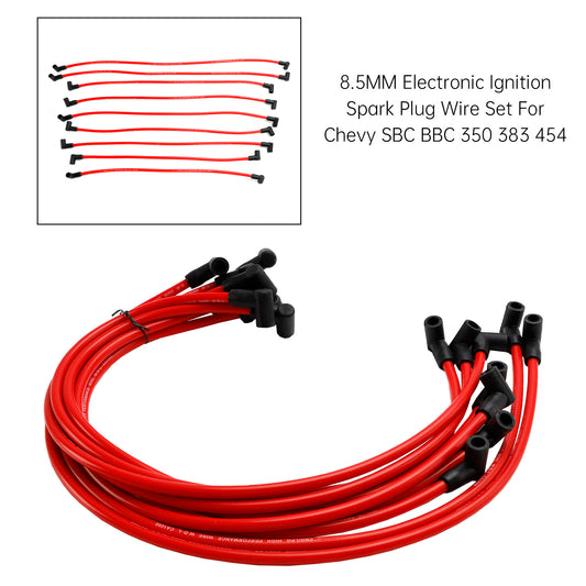 Set di cavi per candele di accensione elettronica da 8,5 mm per Chevy SBC BBC 350 383 454