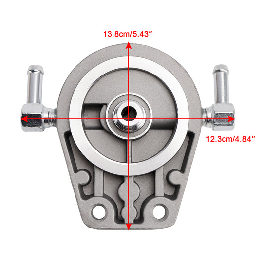 Alloggiamento filtro carburante Primer Pump Cap Fit Nissan Navara D22 YD25DDTI MT Diesel Generico