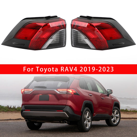 L + R Fanale Posteriore Laterale Fanale Posteriore Esterno 81560/81550-0R090 Per Toyota RAV4 2019-2023 Generico