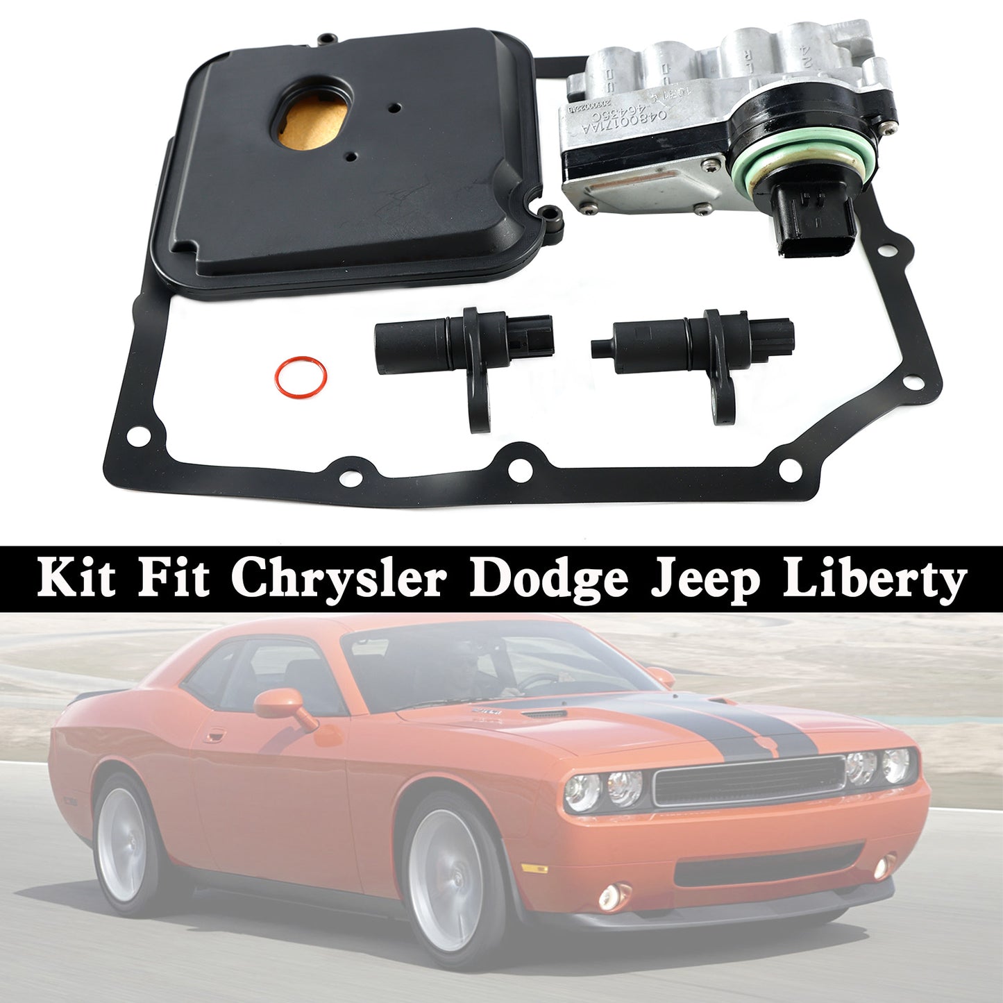 2007-2011 Nitro Ram 1500 V6 3.7L / Wrangler 3.8L Trasmissione Shift Solenoid Block Pack Kit 42RLE 52854001AA 04799061AB