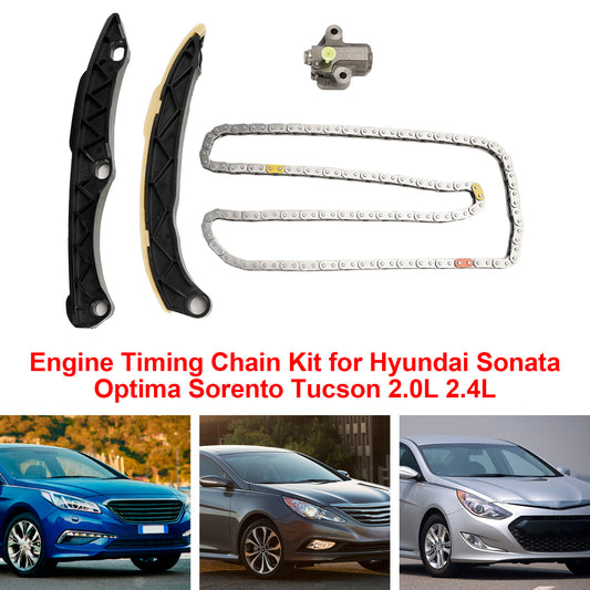Kit catena distribuzione motore Hyundai Sonata Optima Sorento Tucson 2.0L 2.4L