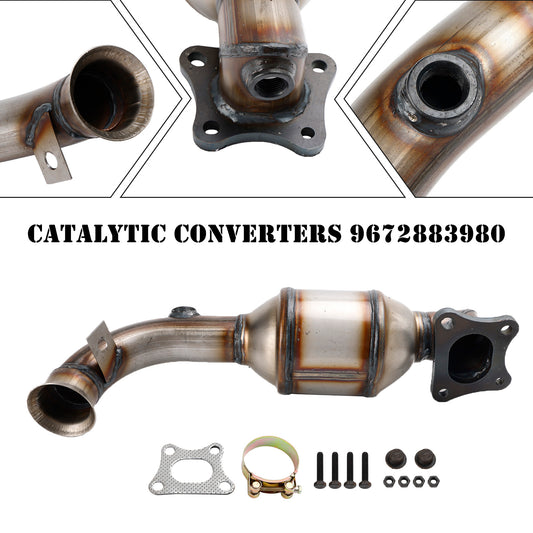 Catalytic Converter Per 28677 Per Peugeot 108, 208, 301, 308 II, 2008 55 KW / 75 CV 9822117480