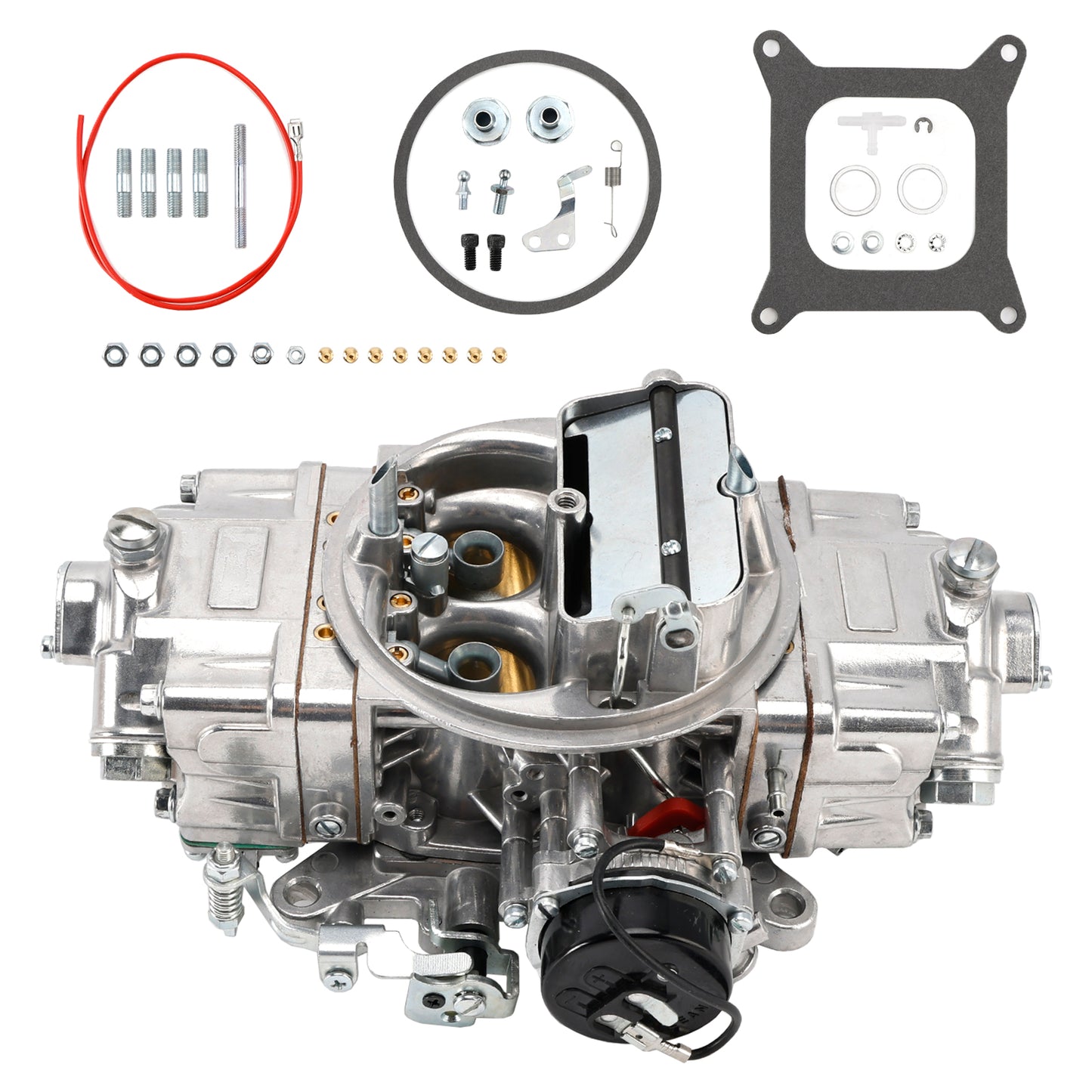 Carburatore BR-67213 a 4 corpi, 750 CFM, doppia pompa, con starter elettronico