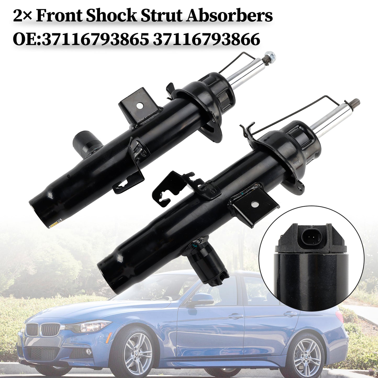 BMW 3 F30 320i 328i 37116793865 37116793866 Ammortizzatori anteriori 2 pezzi