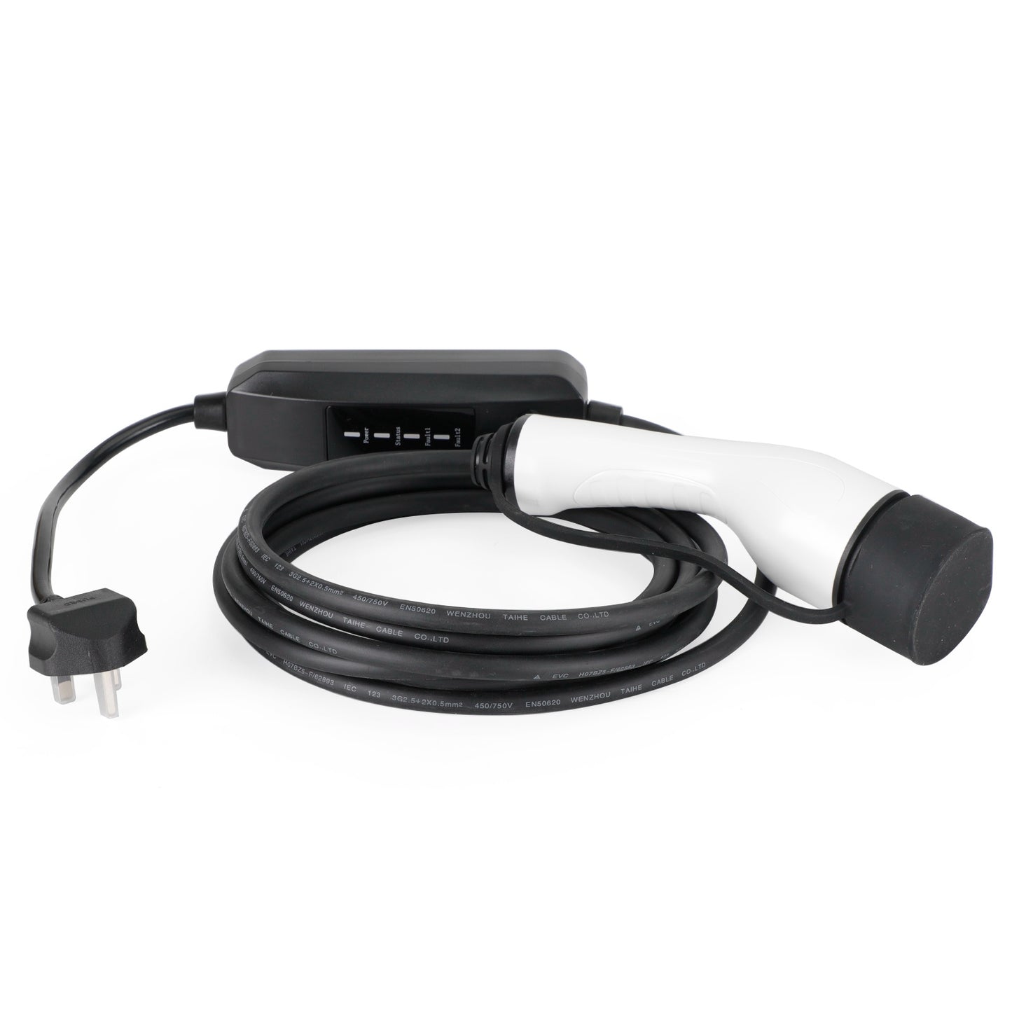 Protable 13A EV Cavo di Ricarica Tipo 2 Spina UK 3 Pin Caricatore per Auto Elettrica 5.5M