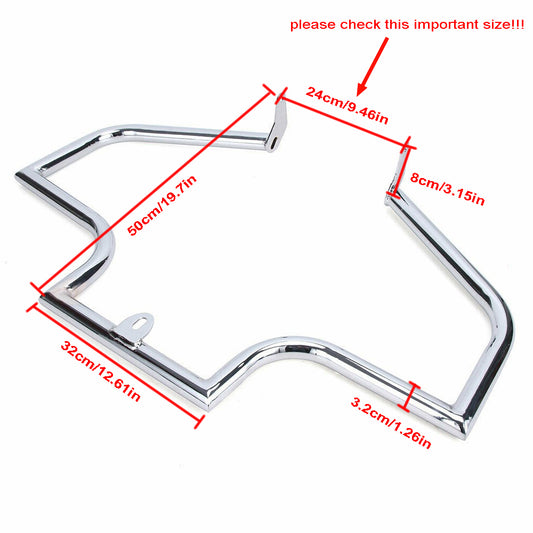 2001-2016 FLSTCI Heritage Softail Classic FLSTFI Fat Boy Protezione motore per motocicletta Crash Bar