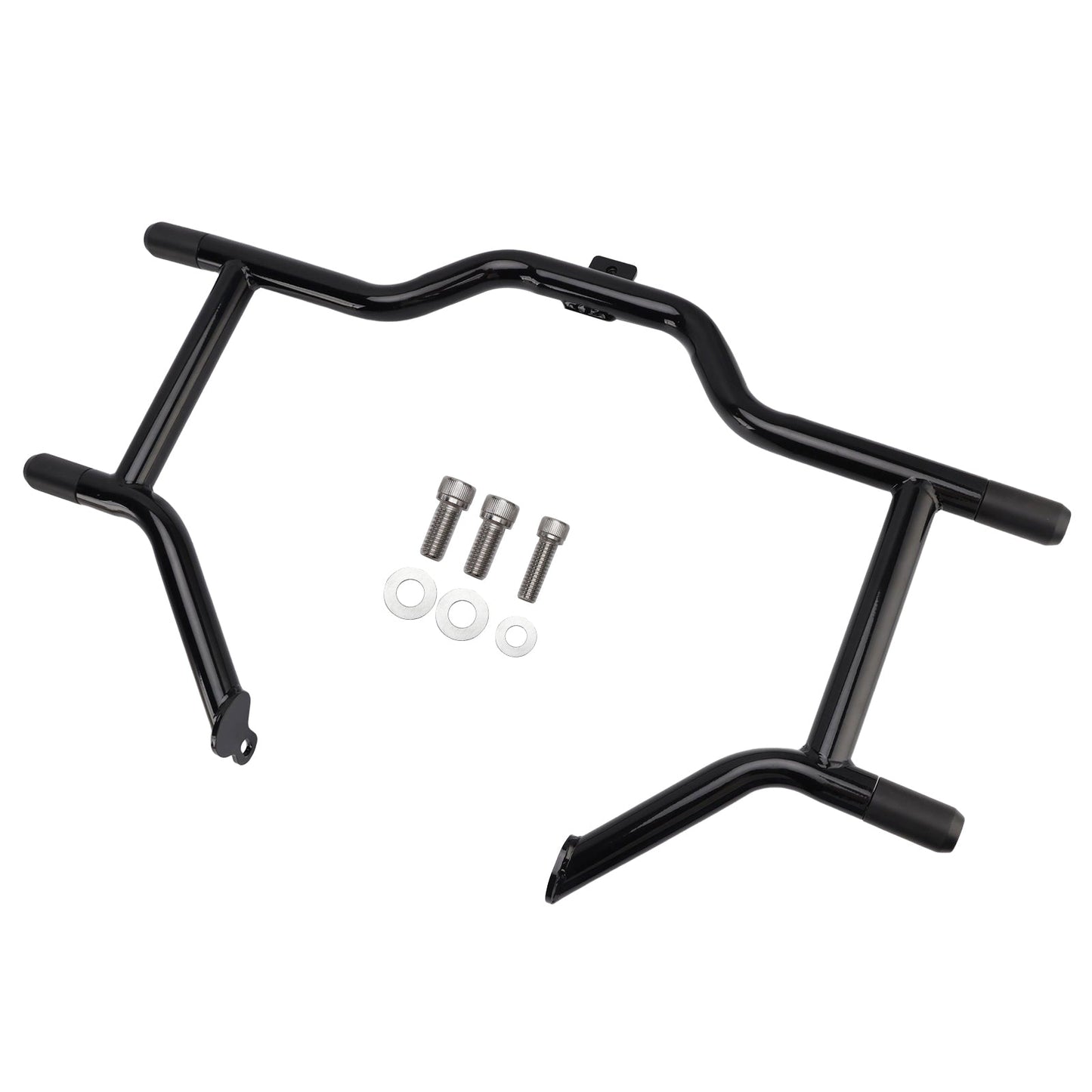 Kit di protezione motore paraurti carenatura supporto barra di protezione adatto per CVO Road King nero
