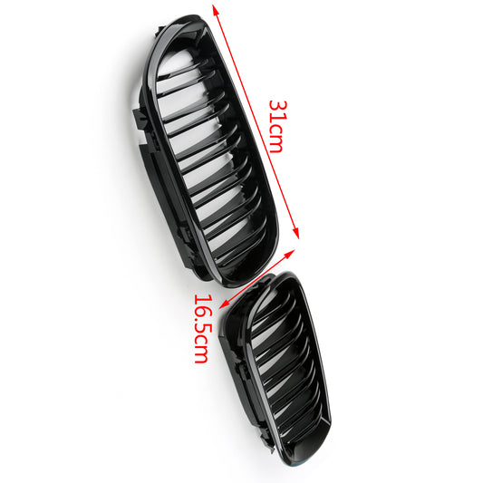 Front Rene Griglia Doppia Costola Per BMW E46 Serie 3 4 Porte 2002-2005 Generico