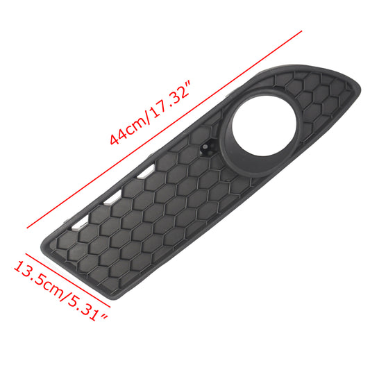 NERO Centro Per Polo GTI Anteriore VW Inferiore 9N3 Griglia Paraurti Griglia 2005-2009 Nebbia Generico