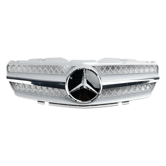 Per Mercedes Benz Classe SL R230 SL500 2003-2006 Griglia superiore paraurti anteriore