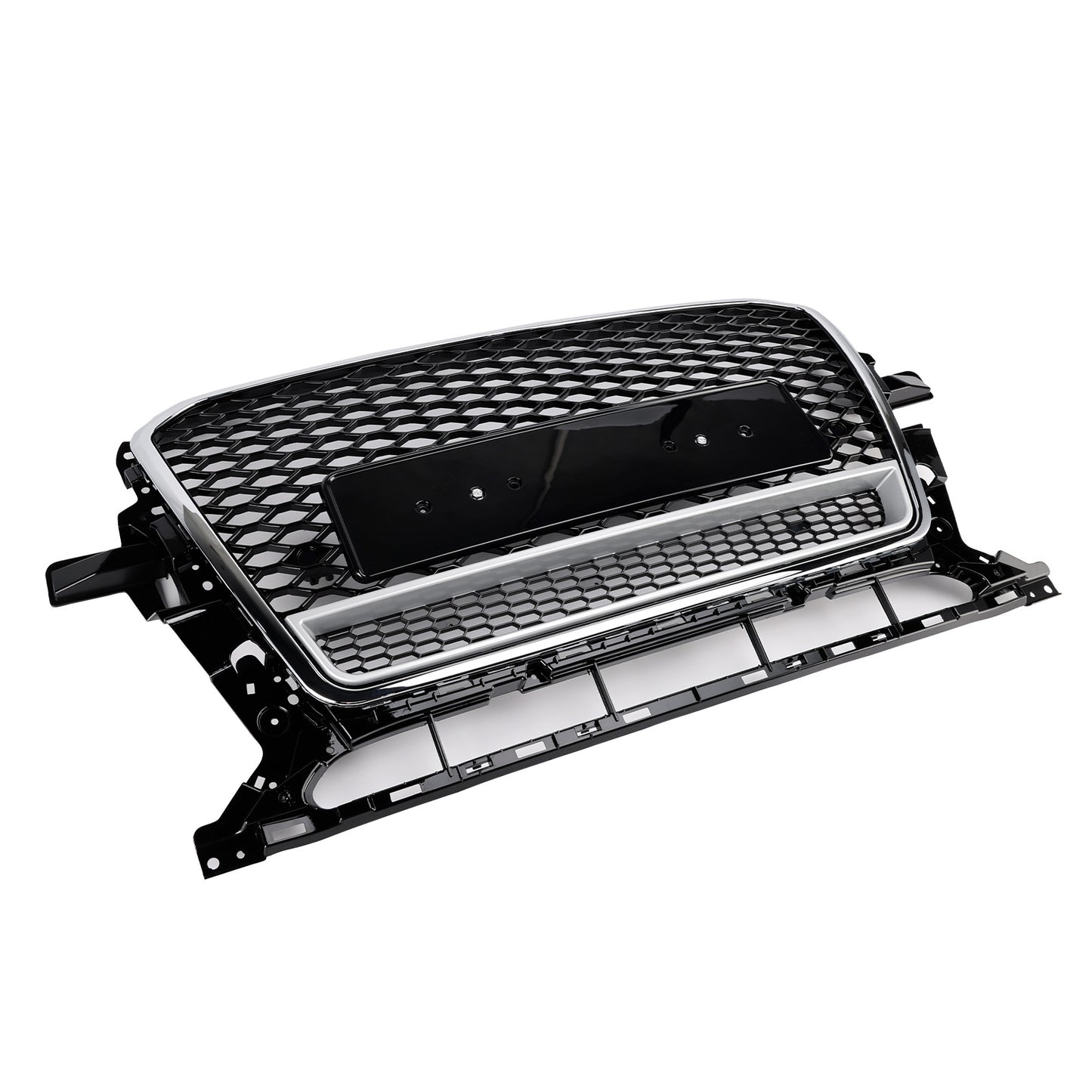 Griglia paraurti anteriore a nido d'ape cromata/nera Audi Q5 SQ5 2013-2017