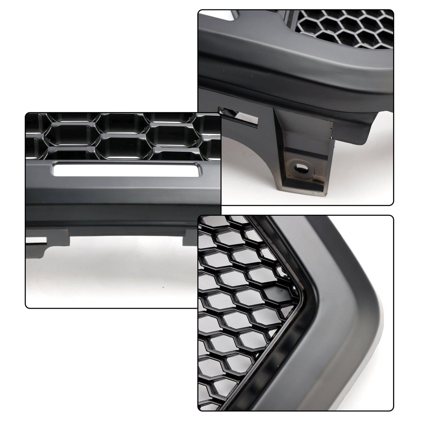 Griglia paraurti anteriore nera Ford Ranger T8 2019-2023 con luce LED