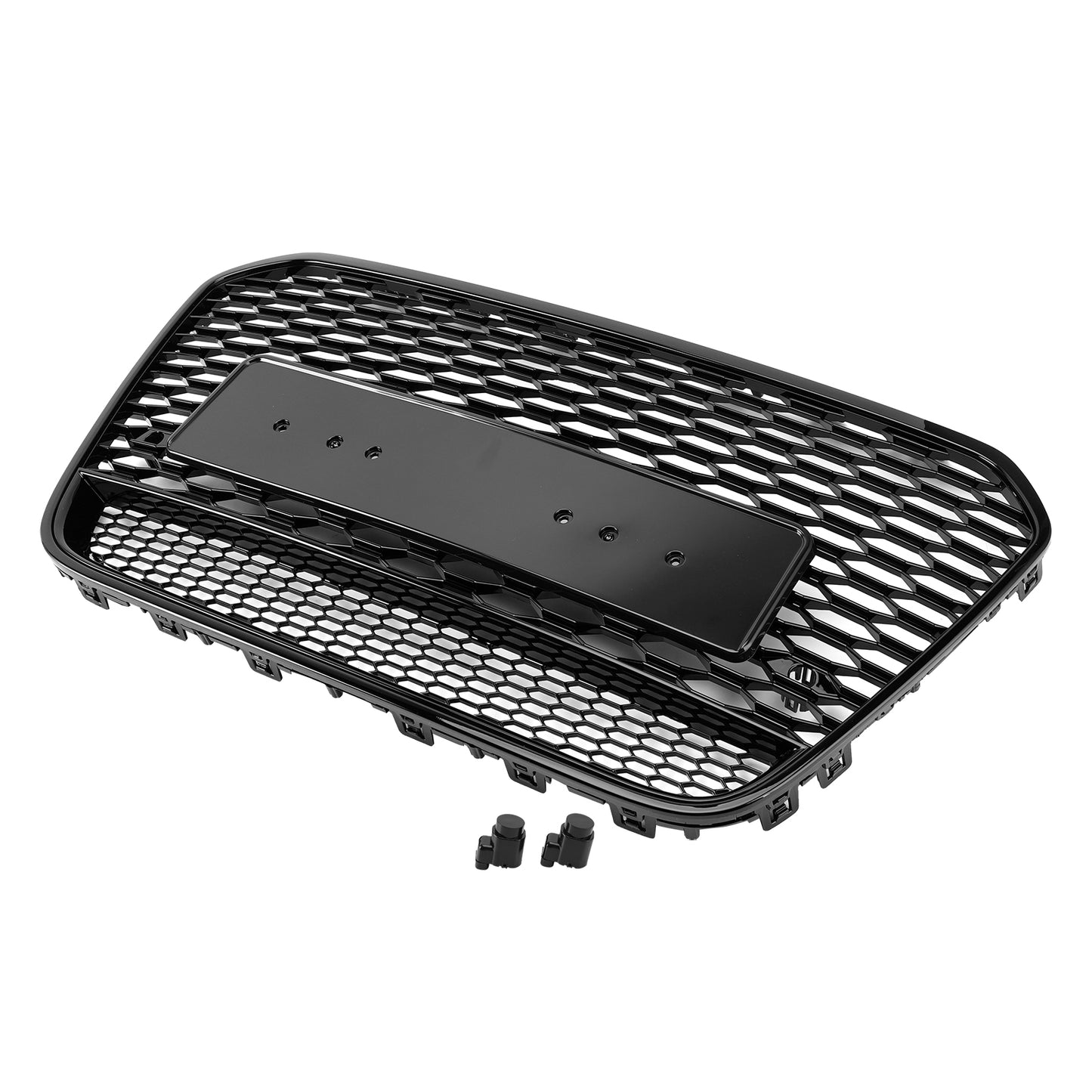 Per Audi A6 S6 C7 2012-2015 RS6 Style Griglia anteriore a nido d'ape in rete