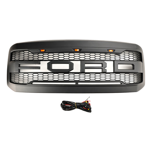 Griglia paraurti anteriore a LED per Ford F250 F350 Super Duty 2005-2007