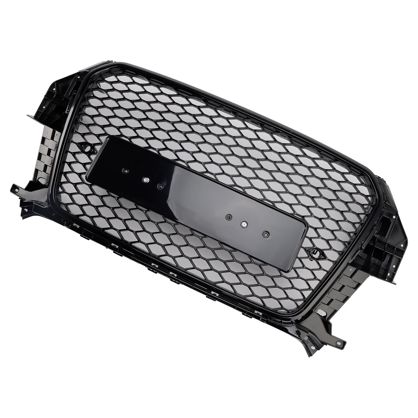 Griglia anteriore a nido d'ape Audi Q3 S-Line RSQ3 Style 2011-2015 nero lucido 5060531048501