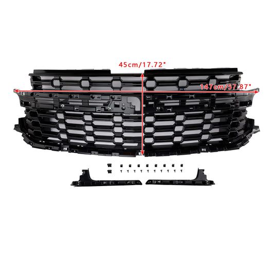 Griglia paraurti anteriore Z71-Look adatta per Chevrolet Tahoe/Suburban 2021-2024 nera