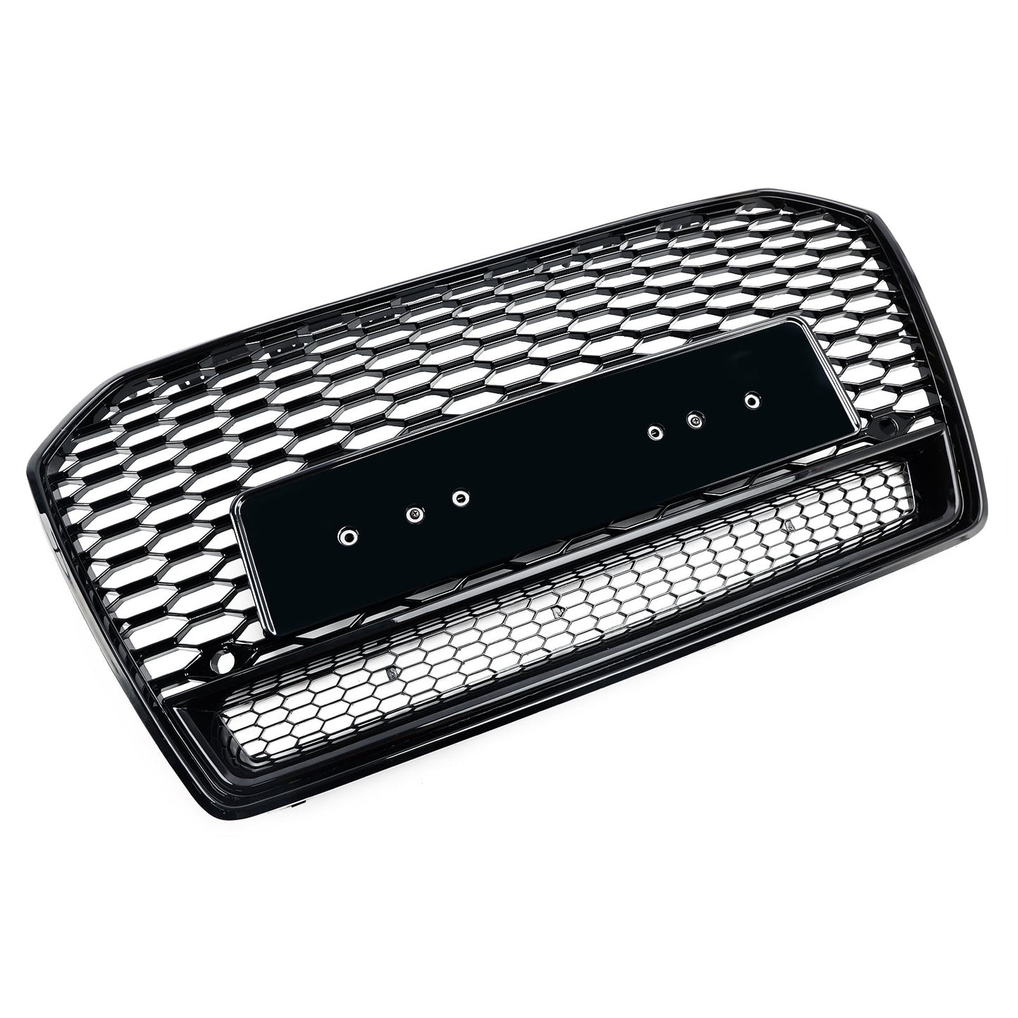 2016-2018 Audi A6 S6 C7 C7PA Griglia Anteriore Nido d’Ape Nera Stile RS6