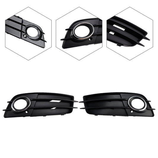 Griglia di copertura fendinebbia sinistra e destra per Audi A4 B8 S-Line S4 2008-2012