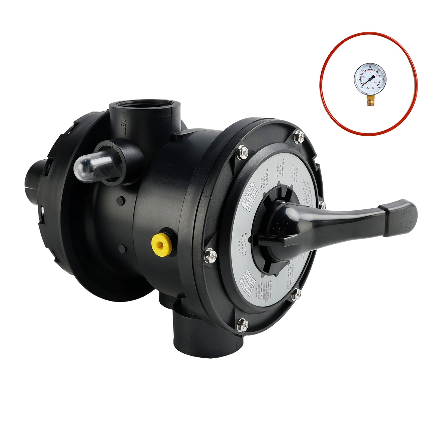 SP0714T Valvola multiporta con montaggio superiore 1.5in FIP Vari-Flo Control 1-1/2" per Hayward