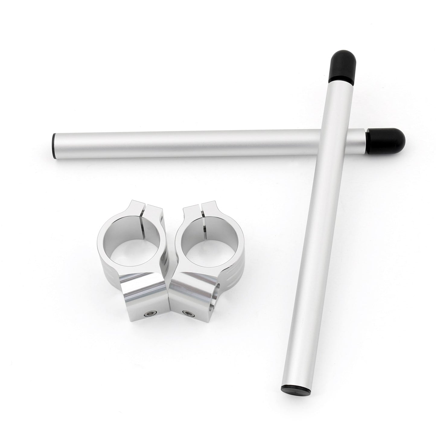 Manubrio Clip-On Universale per Moto 35 37 41 43 45 46 48 50 51 52 53 54 mm Generico