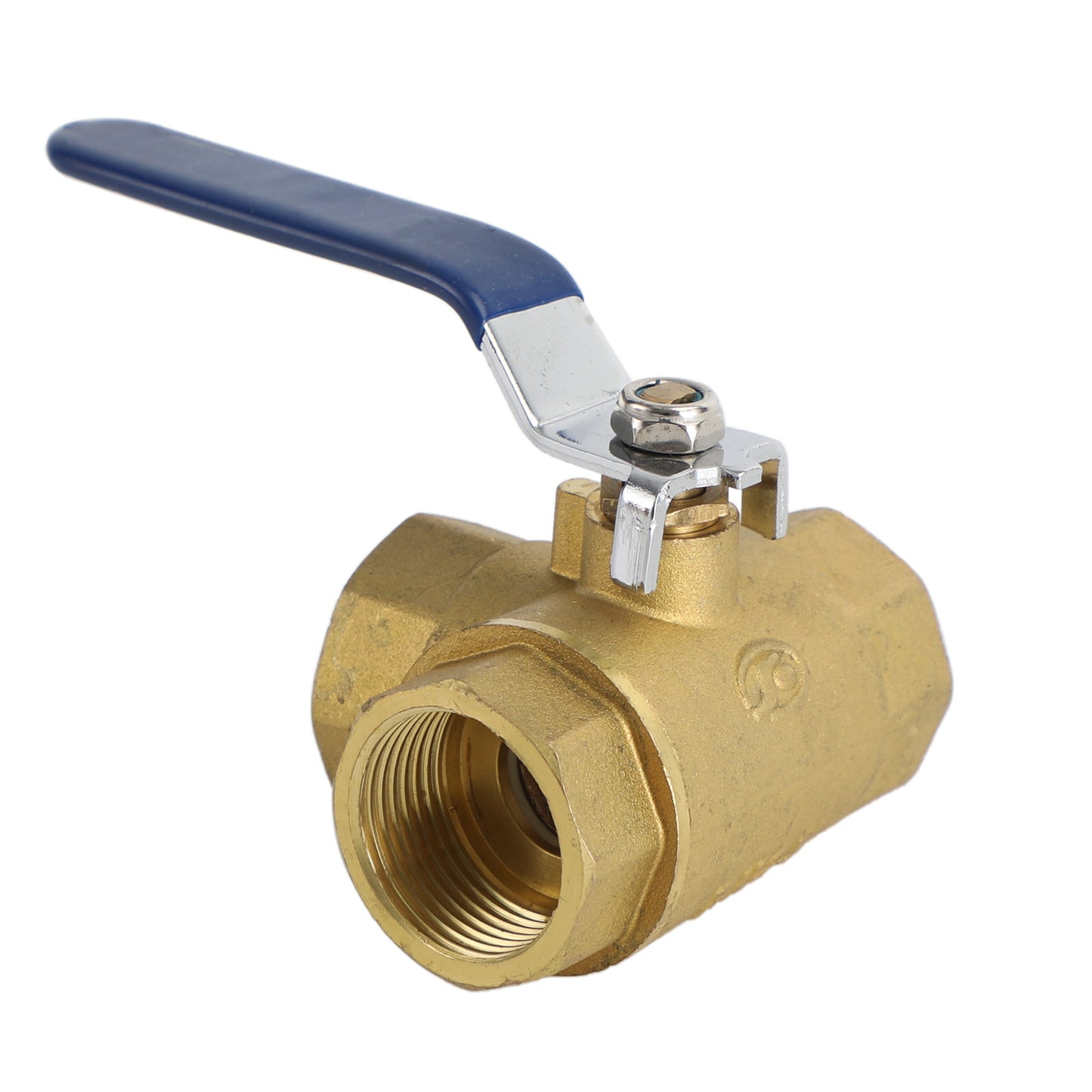 Valvola a sfera a 3 vie Tipo femmina in ottone NPT a tre porte a T per acqua, petrolio e gas