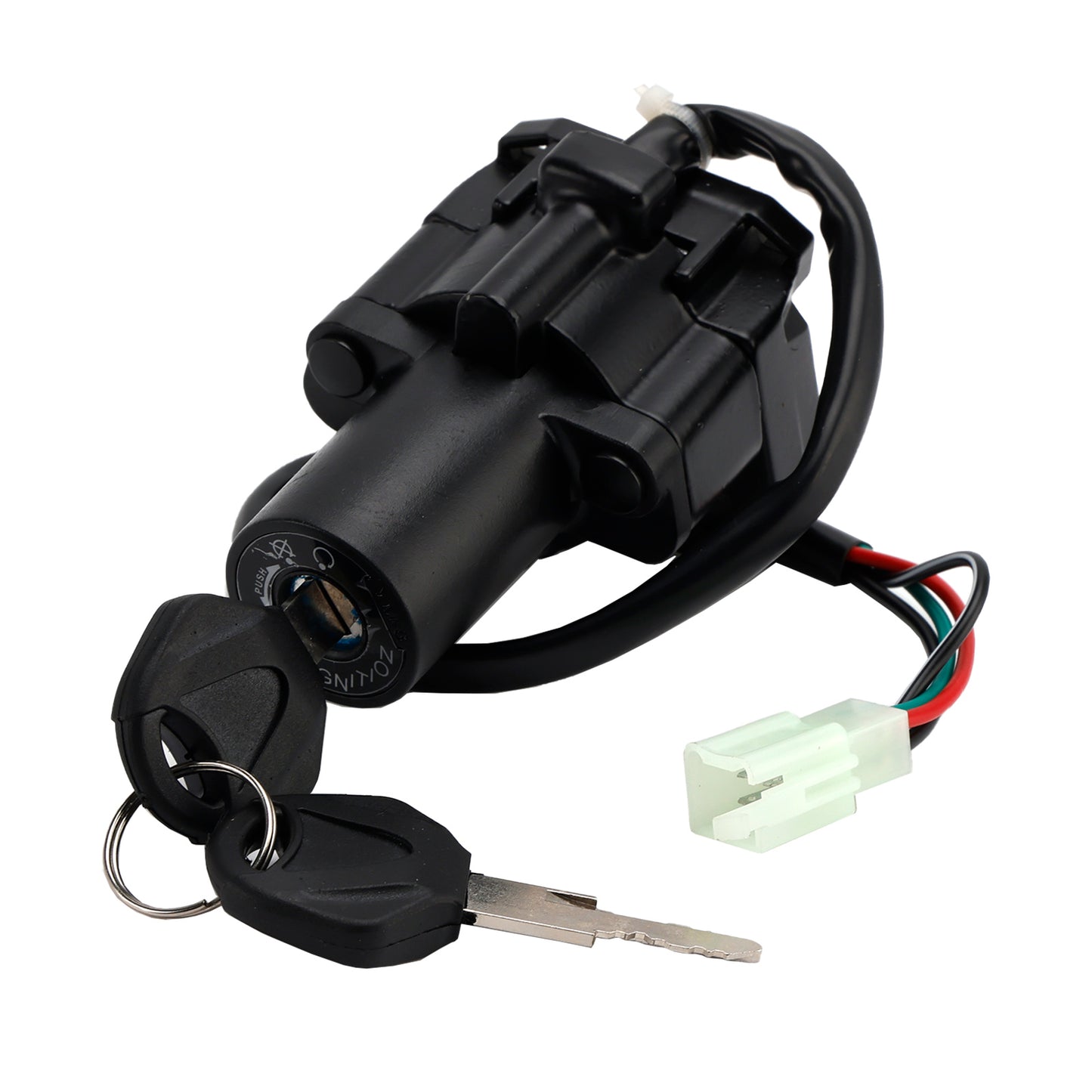 Areyourshop Interruttore di accensione e chiavi adatte per Yamaha Serow 225 XT225 TT-R TTR225 1995-2004