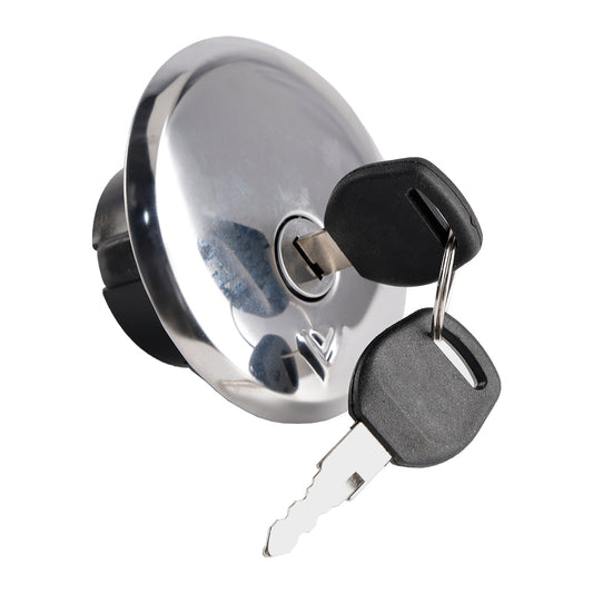 Blocco interruttore di accensione e set di chiavi per tappo serbatoio carburante per Suzuki GN125 1982-2001 Generico