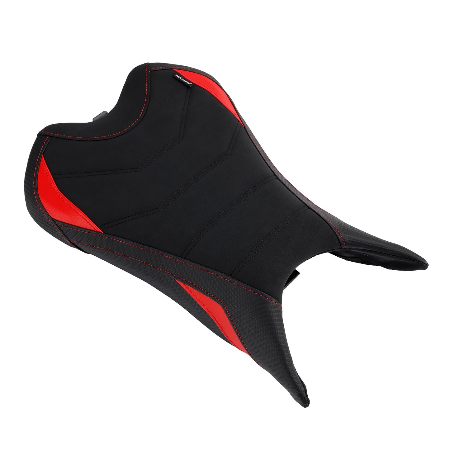 Cuscino per sedile anteriore Raider Street Triple 765R/Rs 2023-2025 in poliuretano, rosso
