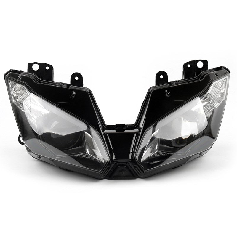Moto Faro Testa Luce Per Kawasaki Ninja 250R 300R Z750 Z800 Z1000 Generico
