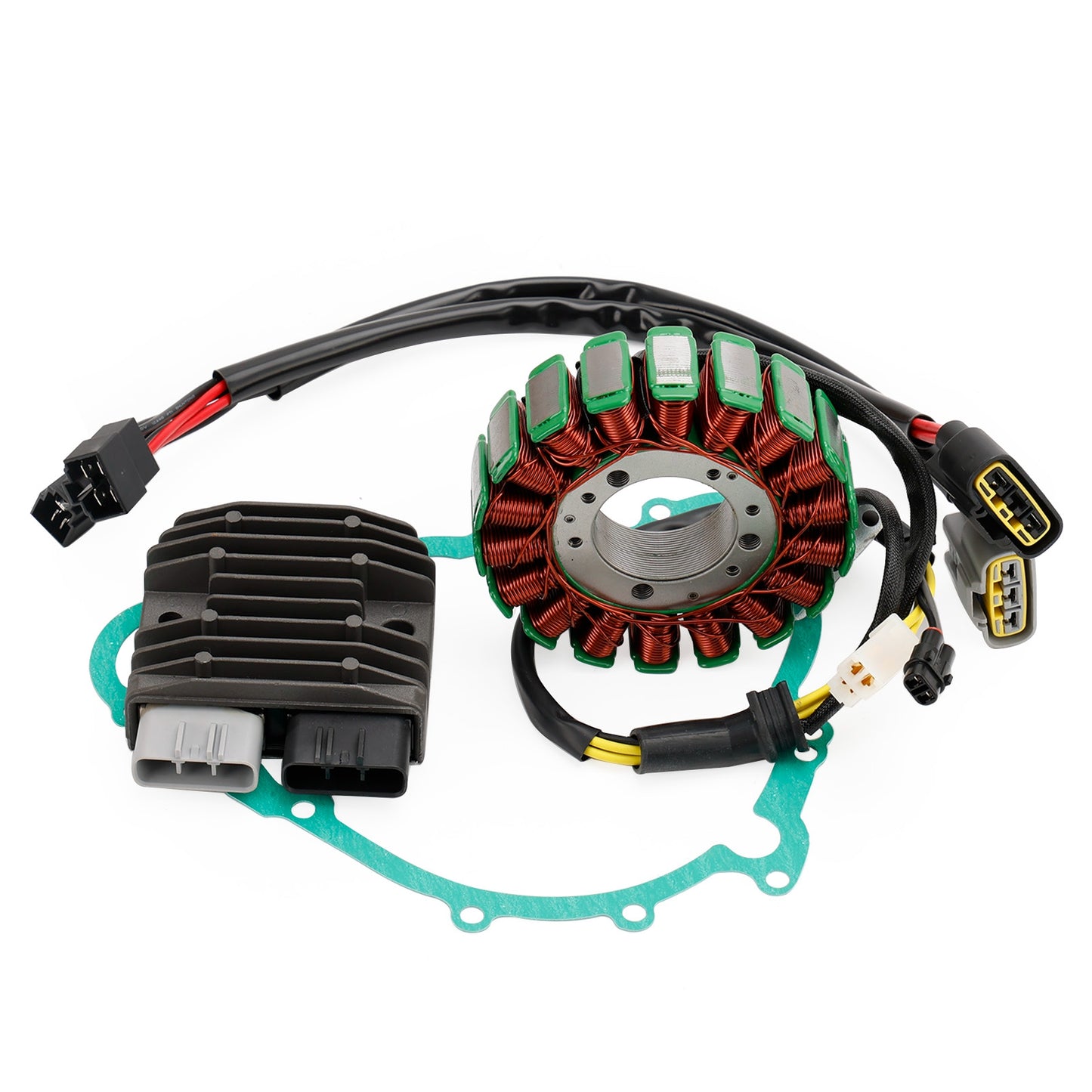 T1300675 T1301234 Raddrizzatore regolatore statore Street Triple 675R 2009-2012 con guarnizione