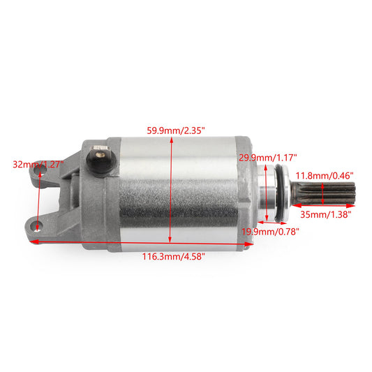 Motorino di avviamento Per SUZUKI LTR450 LT-R450 LT-R450Z QUADRACER 450 2006-2011 31100-45G00 Generico