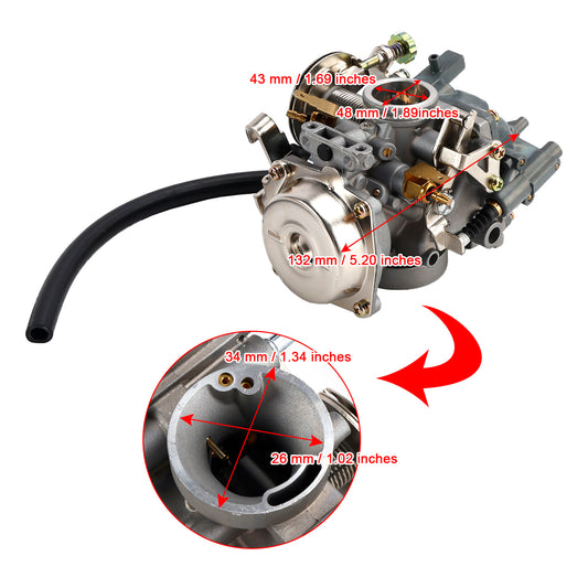 CARBURATORE CARB per YAMAHA Virago XV125 VSTAR 250 VIRAGO 250 ROUTE66 XV250 Generico