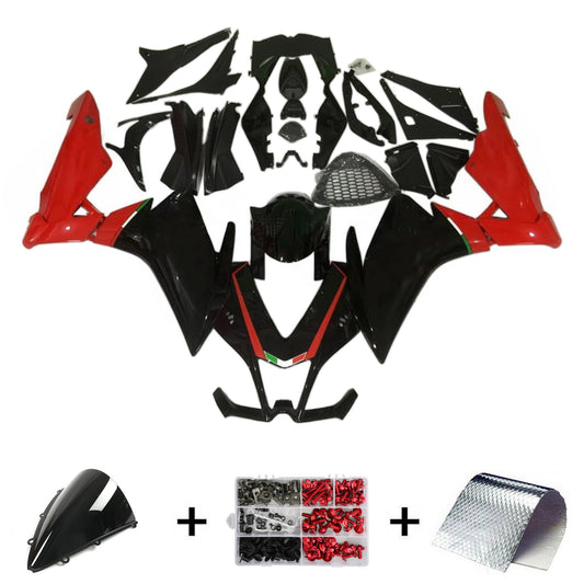 Amotopart Aprilia RSV4 1000 2009-2015 Kit Carena Carrozzeria Plastica ABS