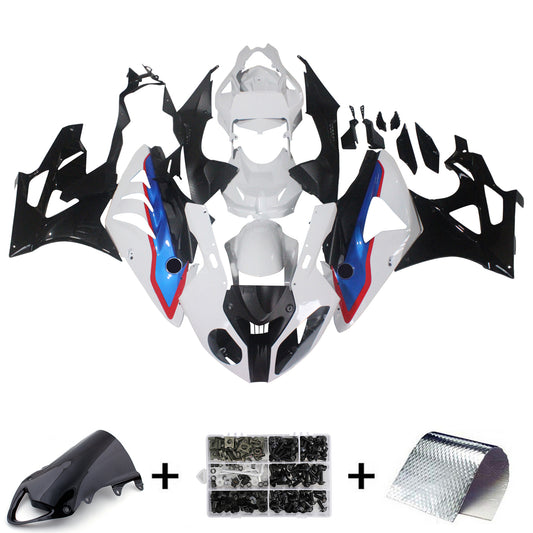 Carene per BMW S1000RR 2009-2014 Bianco Nero SRR Racing Generico