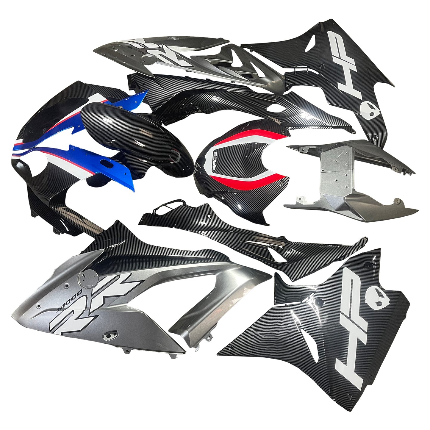 Kit carenatura iniezione BMW S1000RR 2017-2018 Carrozzeria plastica ABS