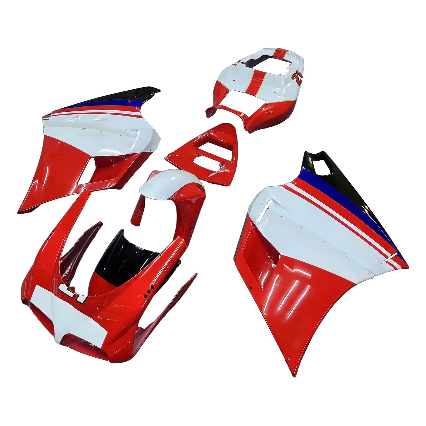 Amotopart Ducati 996 748 1996-2002 Kit Carena Carrozzeria ABS