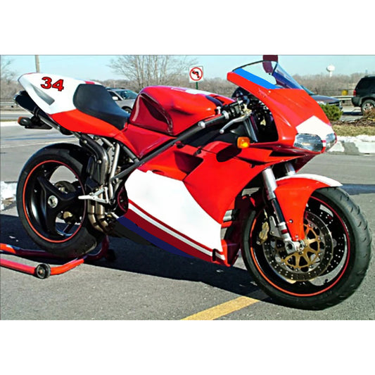 Amotopart Ducati 996 748 1996-2002 Kit Carena Carrozzeria ABS