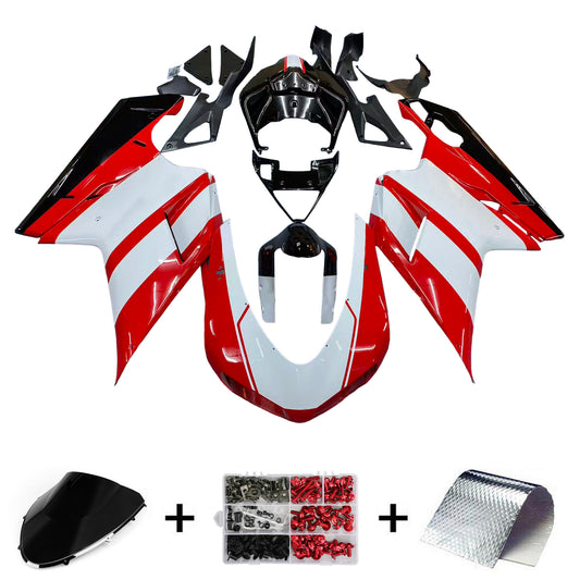 Amotopart Ducati 1098 1198 848 2007-2011 Kit carena Carrozzeria ABS