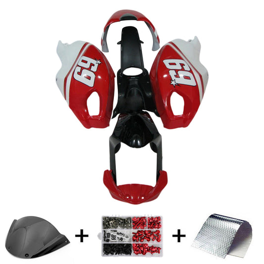 Amotopart Ducati Monster 696 796 1100 S EVO tutti gli anni Kit Carena Carrozzeria