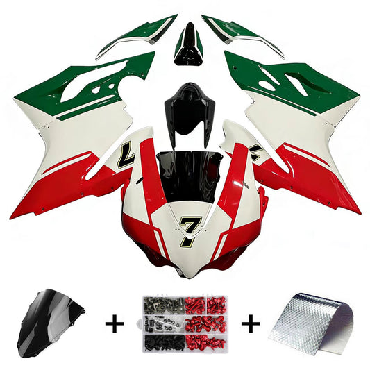 Kit di carenatura iniezione ABS di plastica adatta per Ducati 959 2015-2020