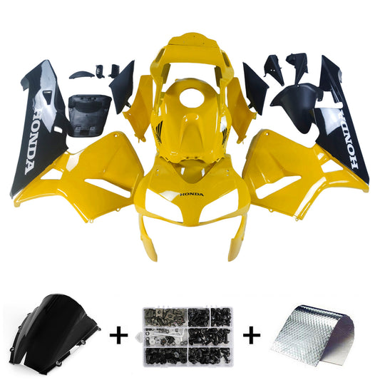 Carene 2003-2004 Honda CBR 600 RR Giallo & Nero Honda Generic