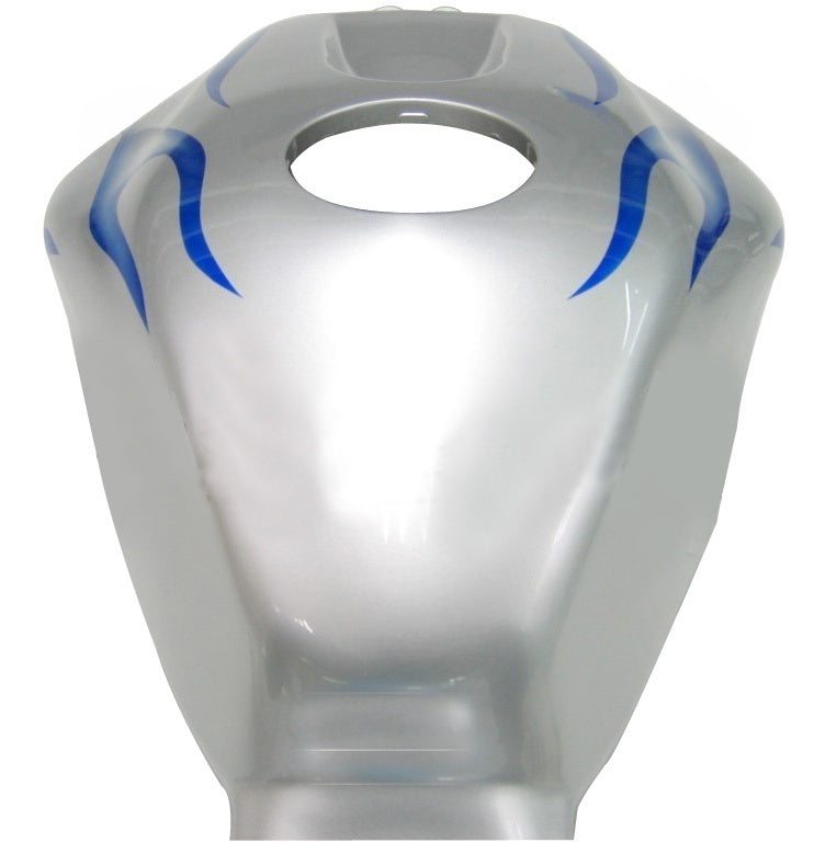 Carene 2005-2006 Honda CBR 600 RR Silver & Blue Flame Generico