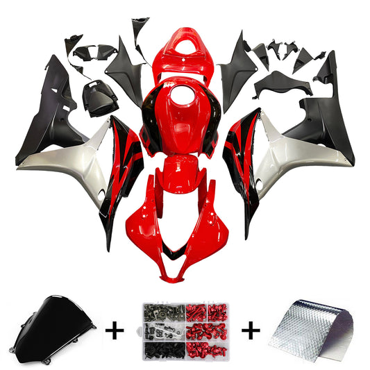 Carene 2007-2008 Honda CBR 600 RR Rosso Nero Argento Honda Racing Generico