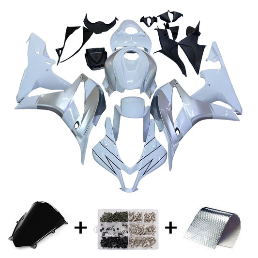 Carene 2007-2008 Honda CBR 600 RR Silver & White Repsol Racing Generico