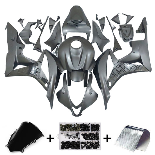 Amotopart 2007-2008 Honda CBR600 Cladding Blcak Kit